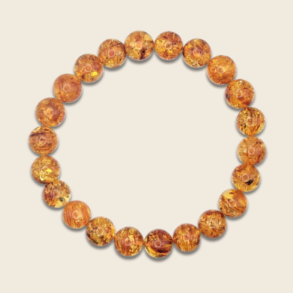 Piebald Amber Bracelet