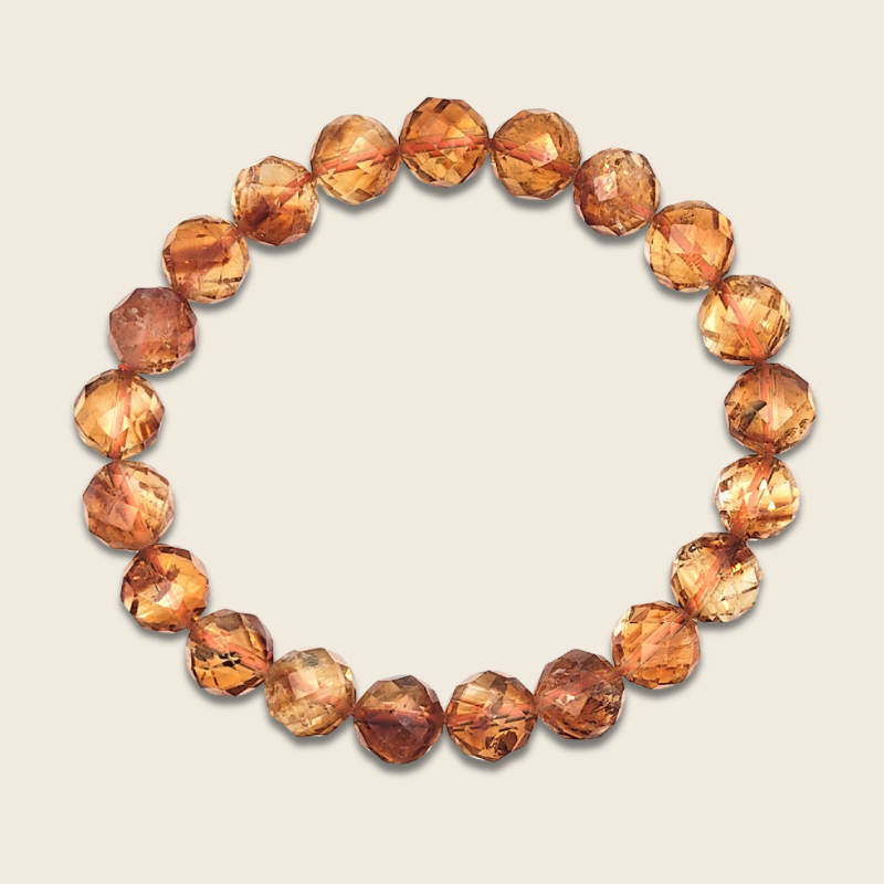 Citrine Cutting Bracelet