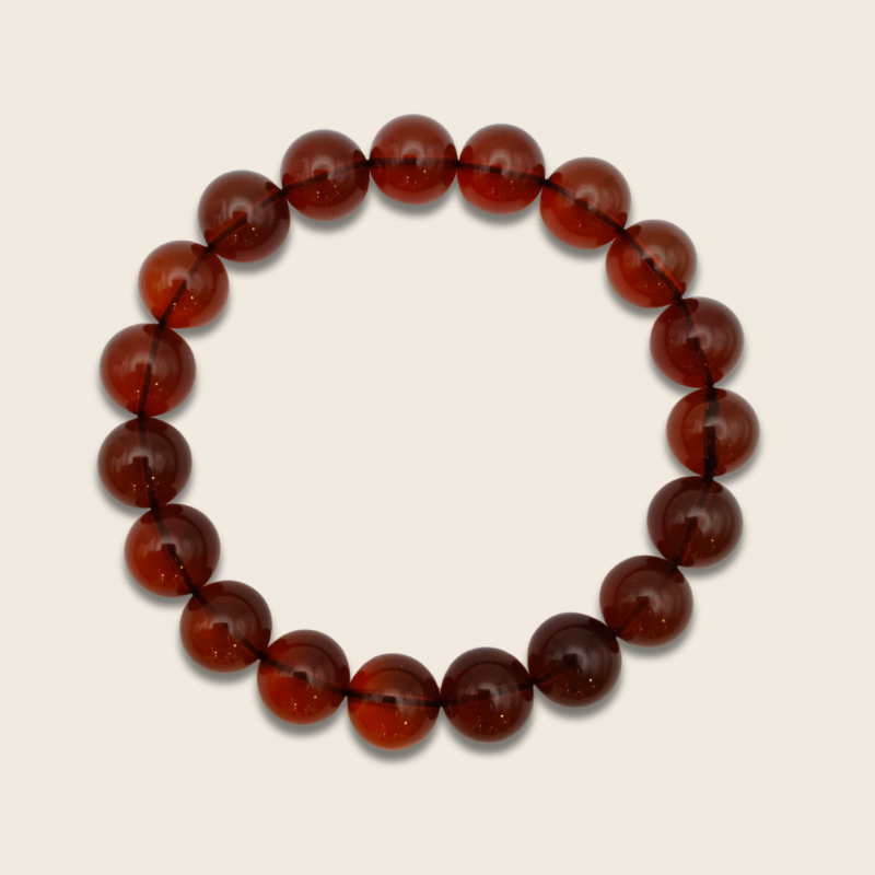 Blood Amber Bracelet