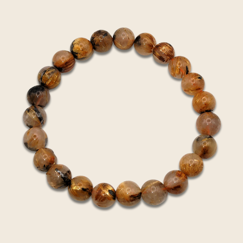 Golden Rutilated Bracelet