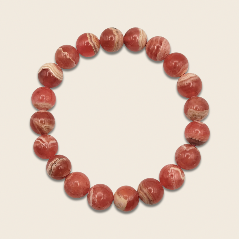 High Grade Rhodochrosite Bracelet