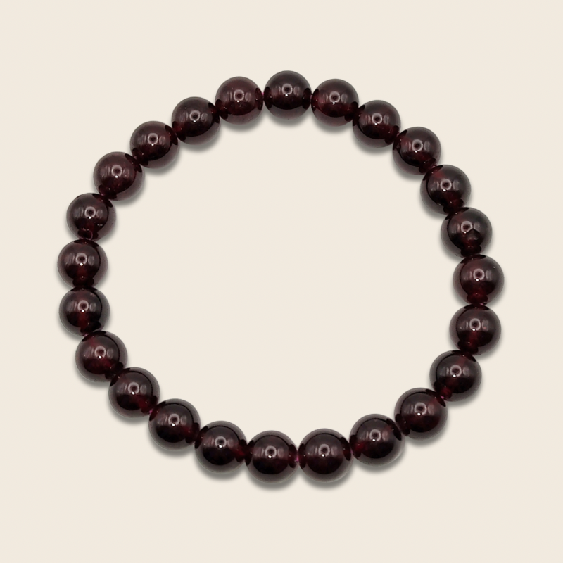 High Grade Wine Red Garnet Bracelet
