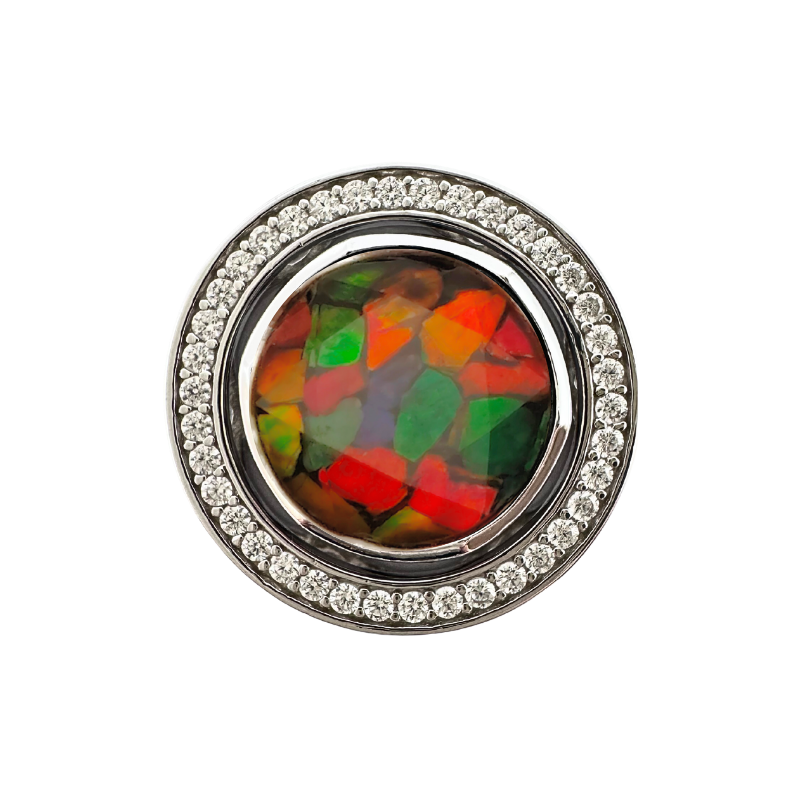 Gibeon Meteorite Turnable Charm