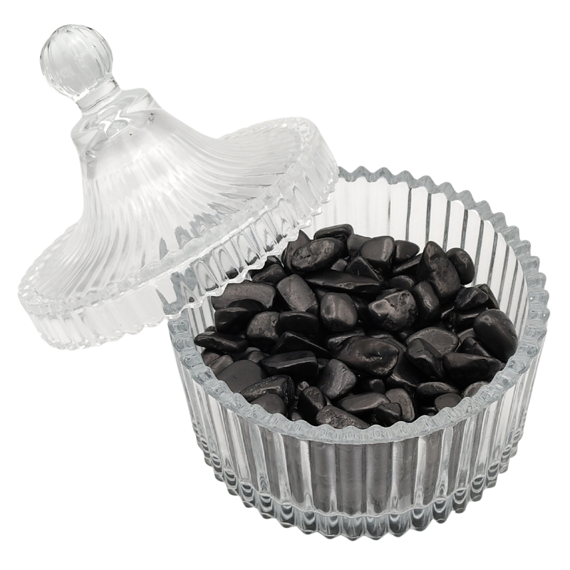 Crystal Canister + Shungite Chip