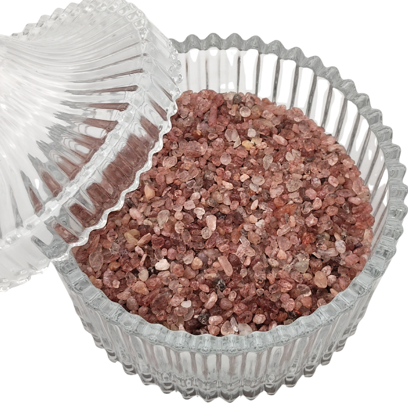 Crystal Canister + Strawberry Stone Chip