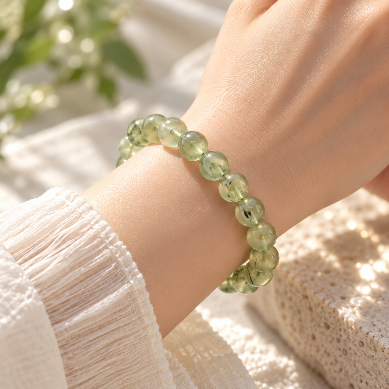 Prehnite Bracelet