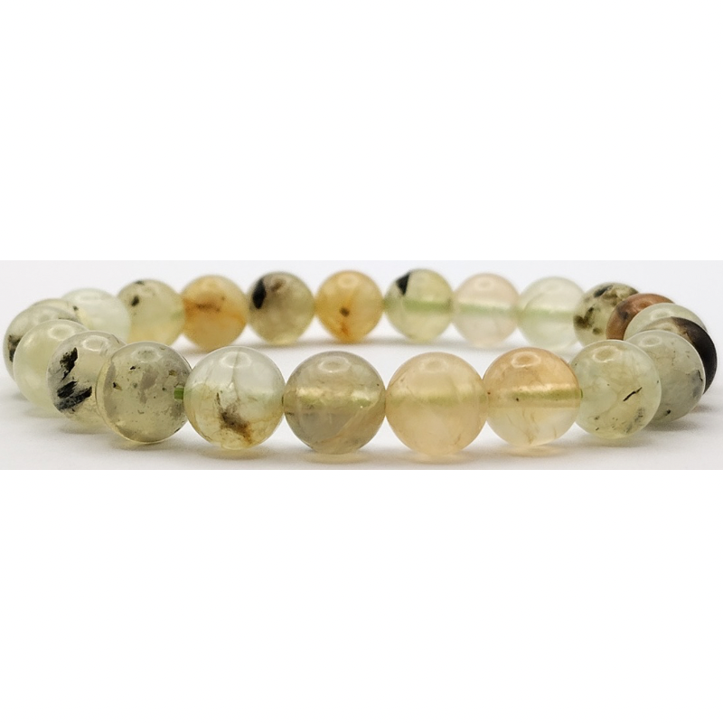 Golden Prehnite Bracelet