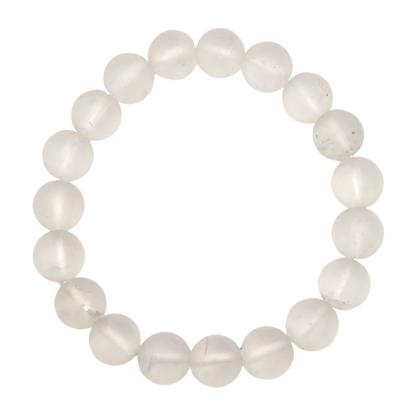 Clear Quartz Frosted Bracelet