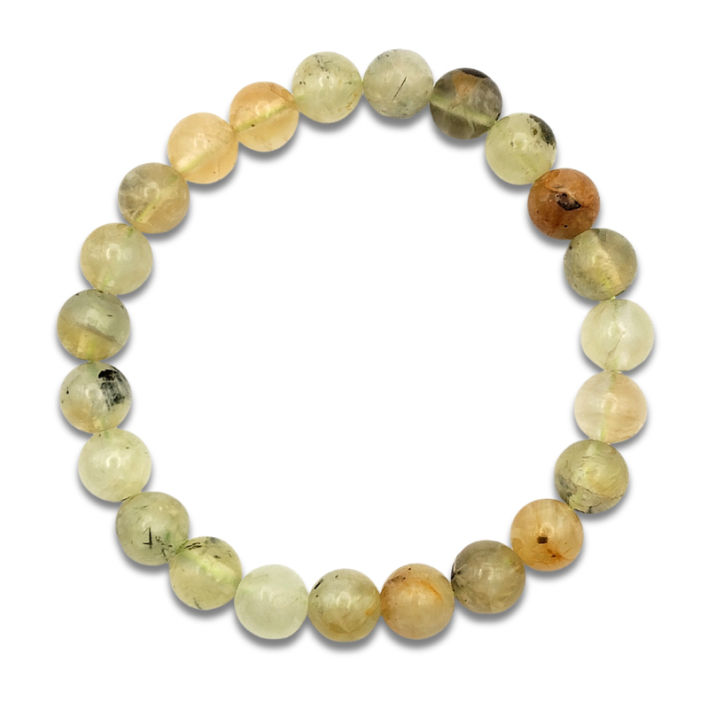 Golden Prehnite Bracelet