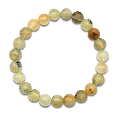 Golden Prehnite Bracelet