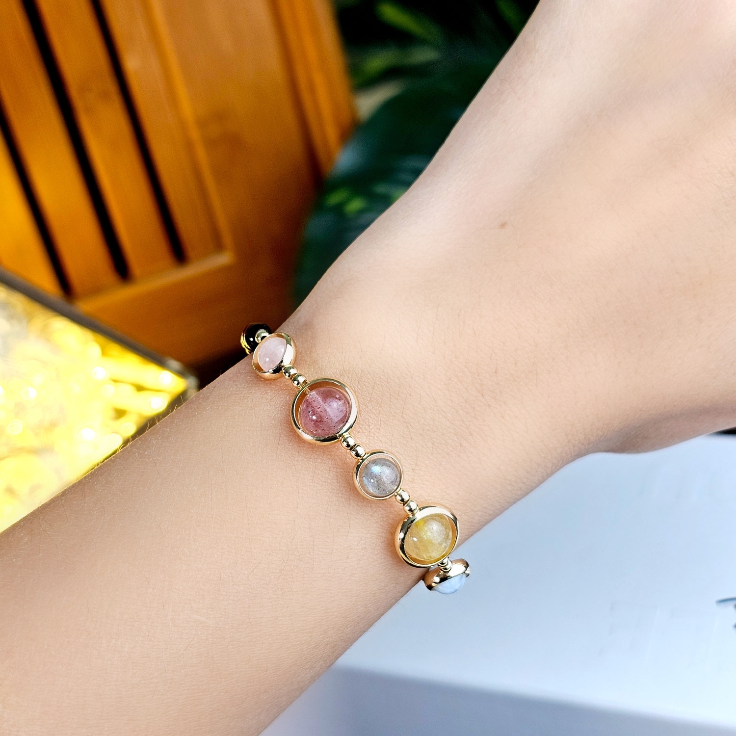 14 Apr- Red Garnet Bracelet