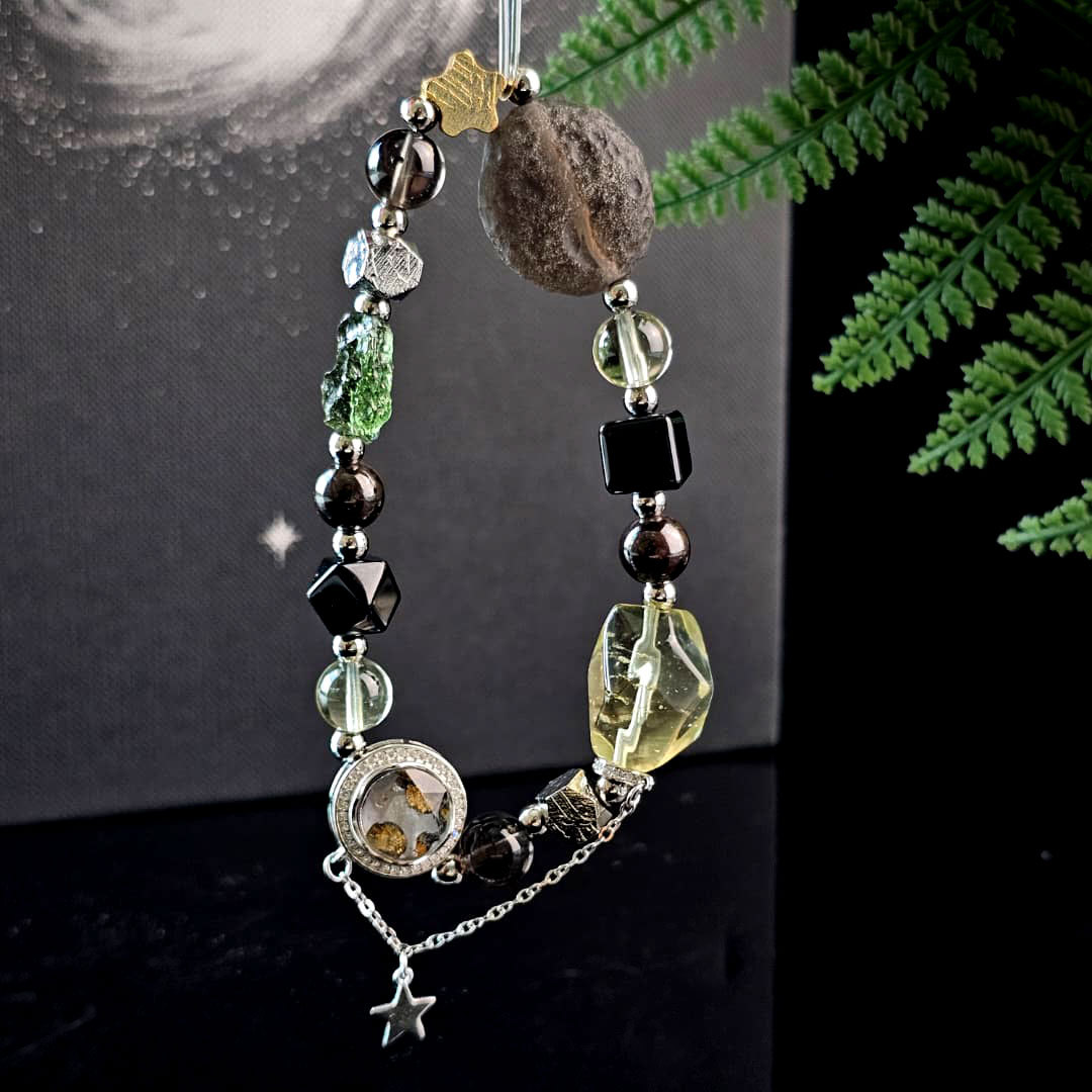 Multi Meteorite Design Bracelet