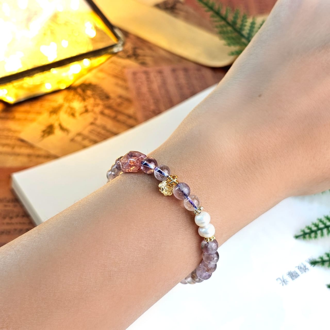 Amethyst Phantom DIY Bracelet