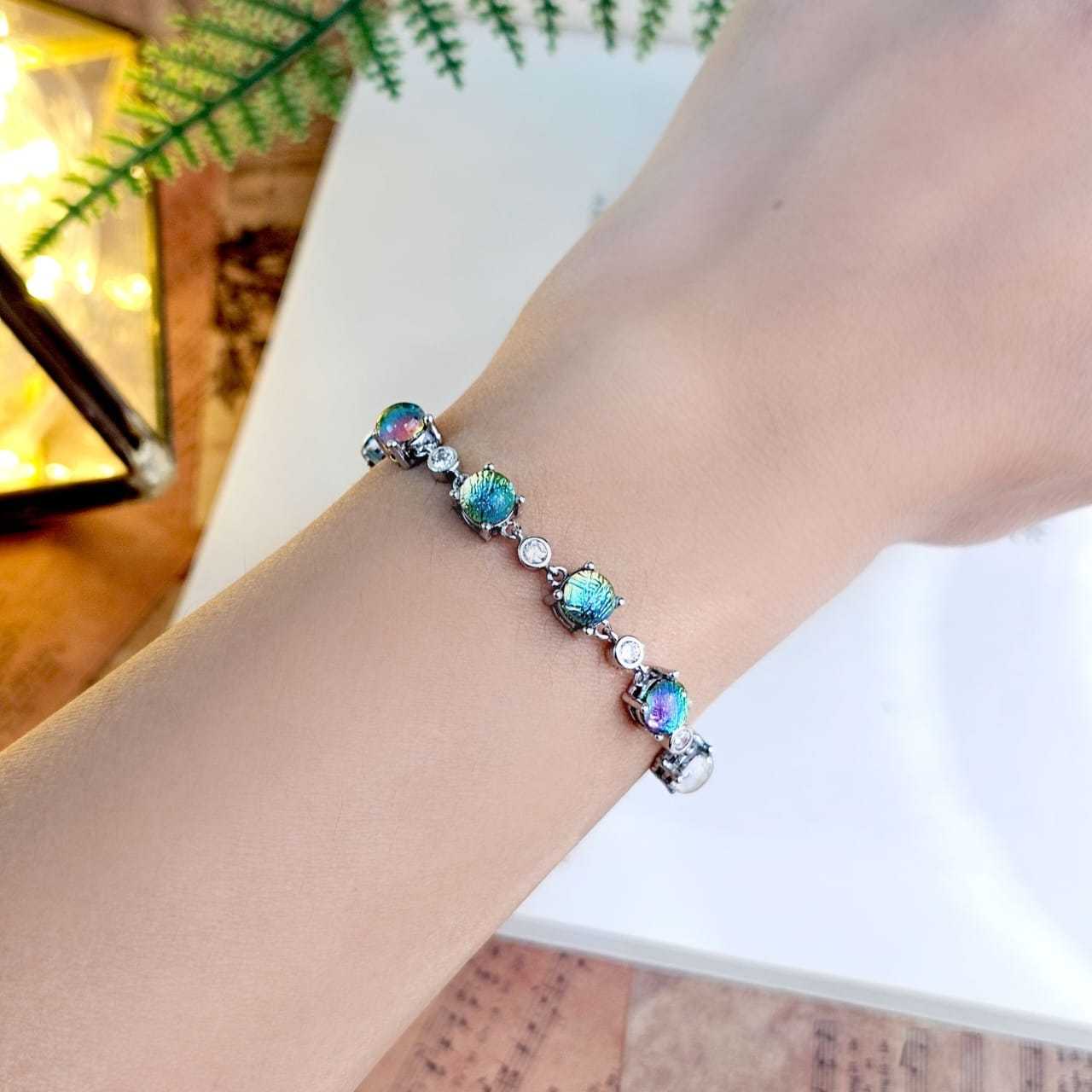 Fantasy Meteorite Bracelet with Hook