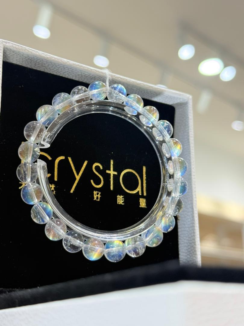 First Grade Falkland Rainbow Moonstone Bracelet