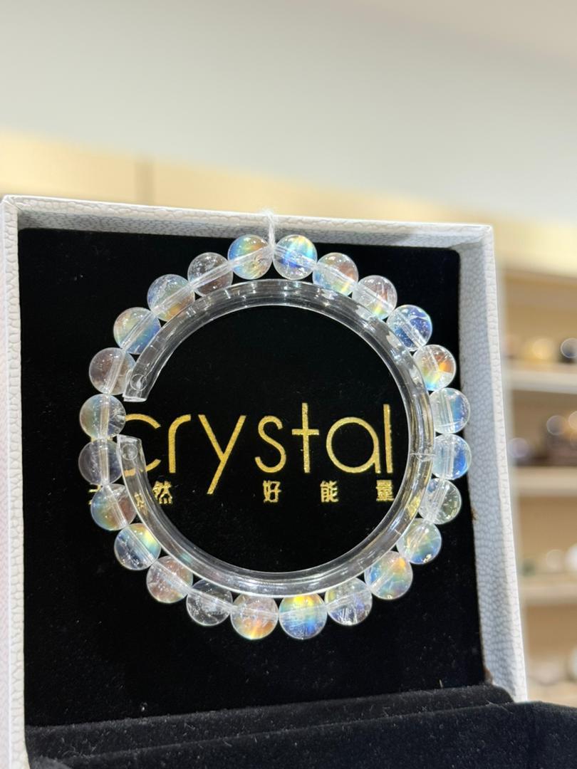 First Grade Falkland Rainbow Moonstone Bracelet