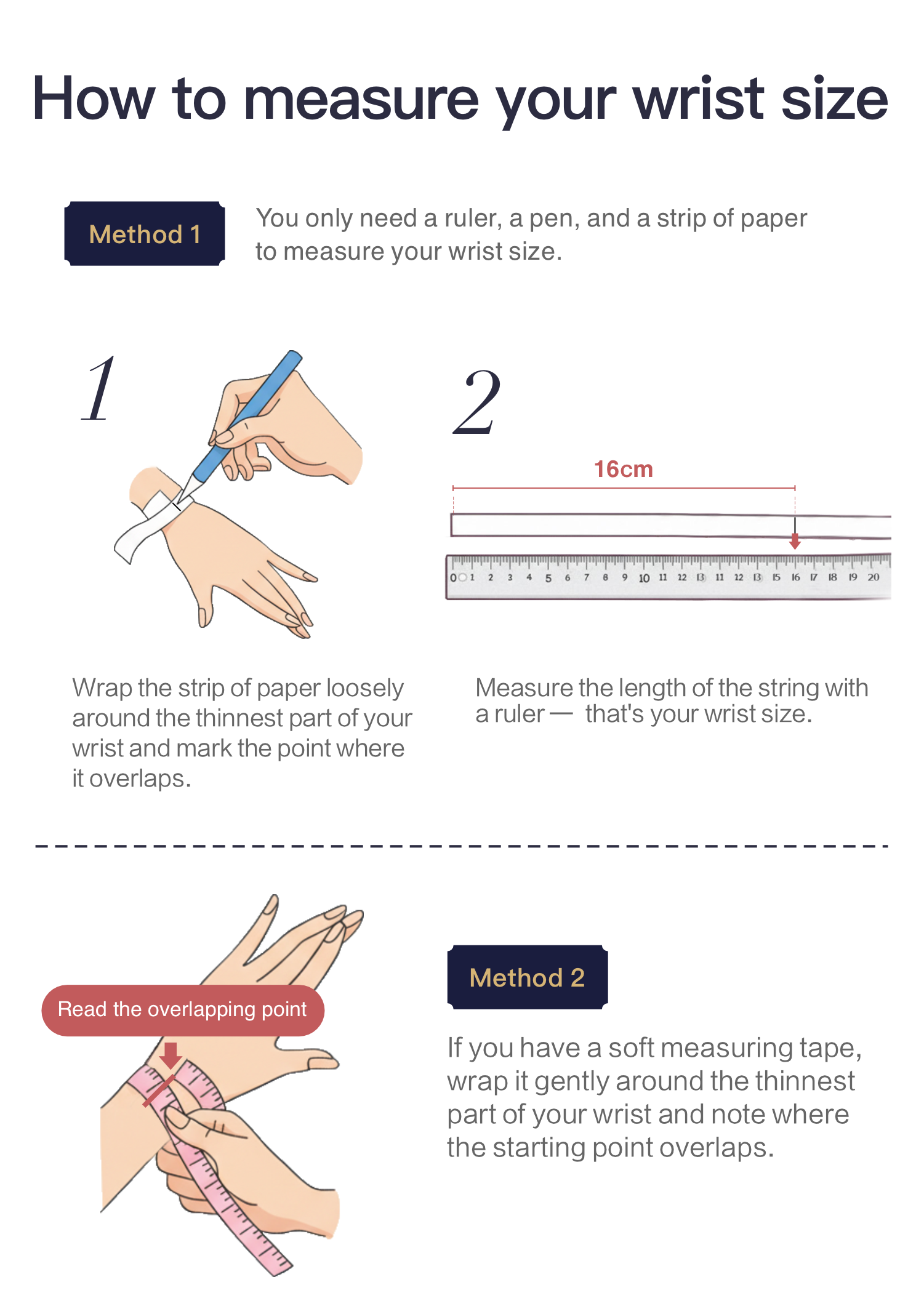 Bracelet Measurement Guide 📏 | ICRYSTAL