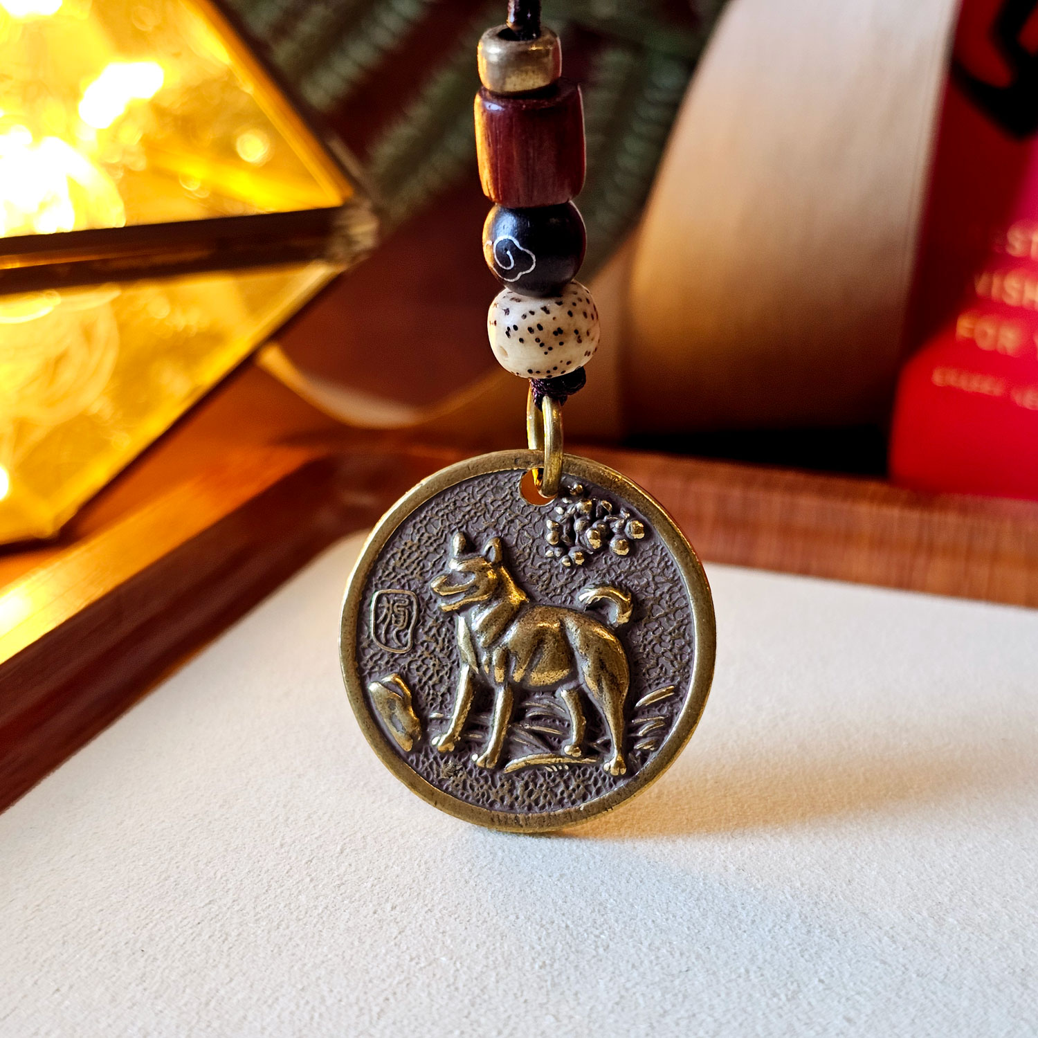 20 Jan - Zodiac Copper Keychain