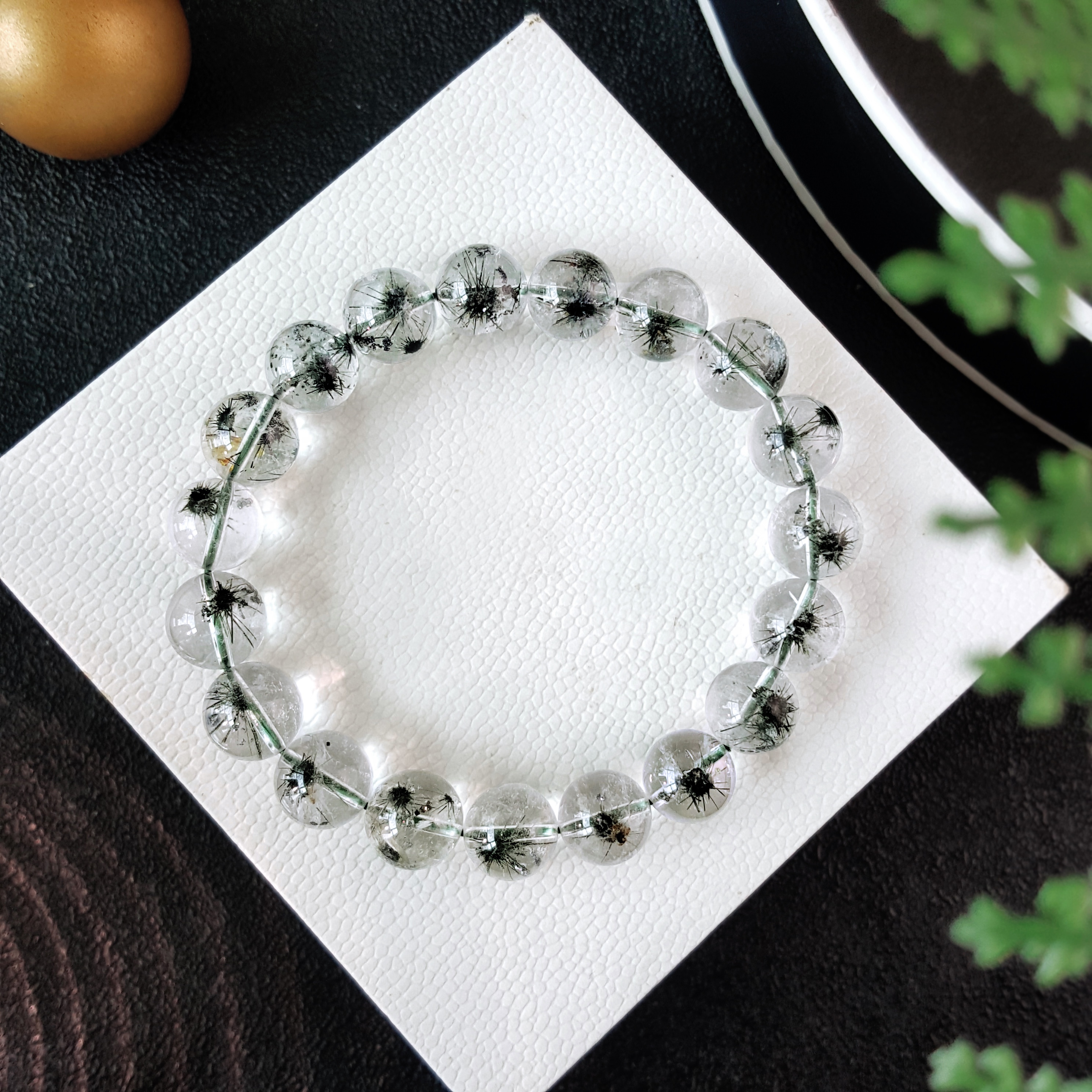 Superior Brazil Sea Urchin Quartz Bracelet