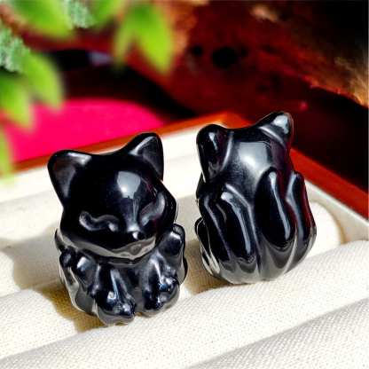 Black Obsidian Ornament