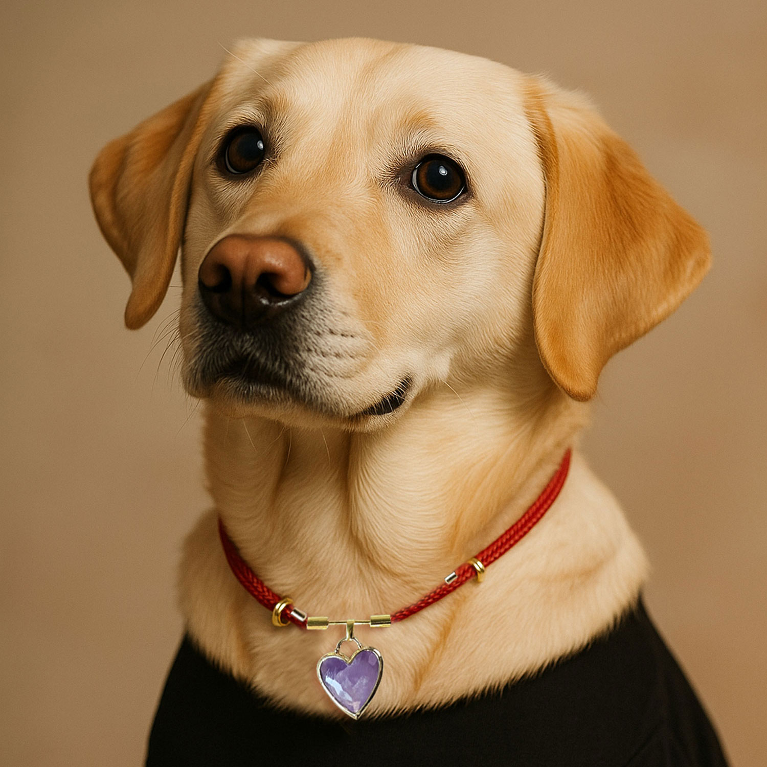 4 Mar - Amethyst Dog Necklace