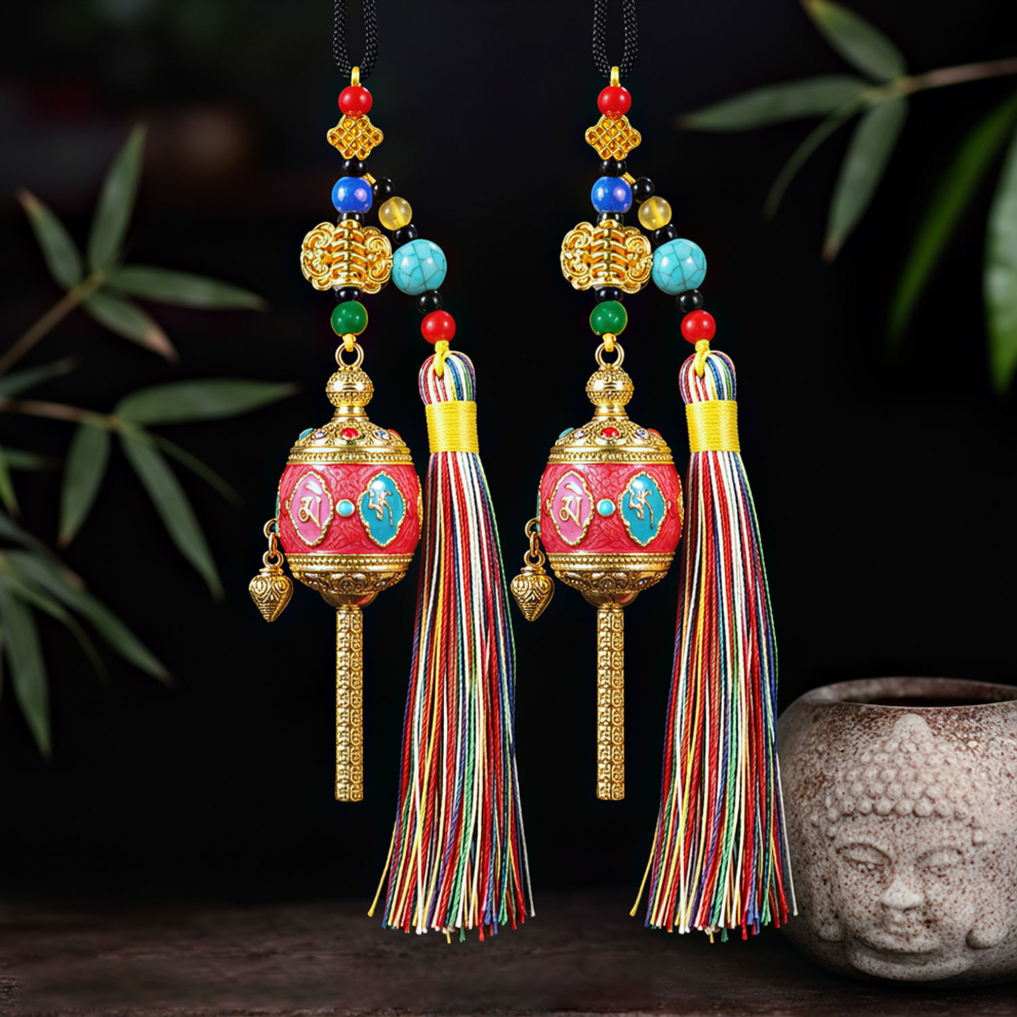 16 July - Mantra Prayer Wheel Charm