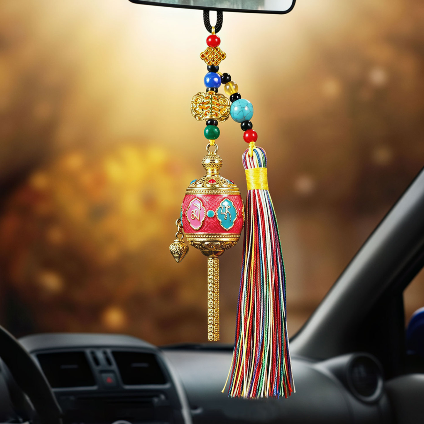 16 July - Mantra Prayer Wheel Charm