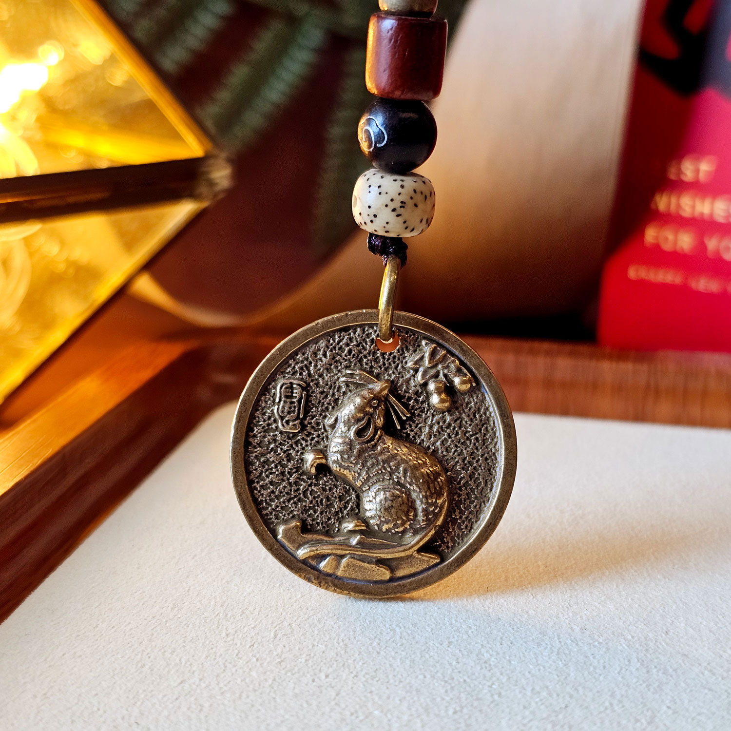 20 Jan - Zodiac Copper Keychain