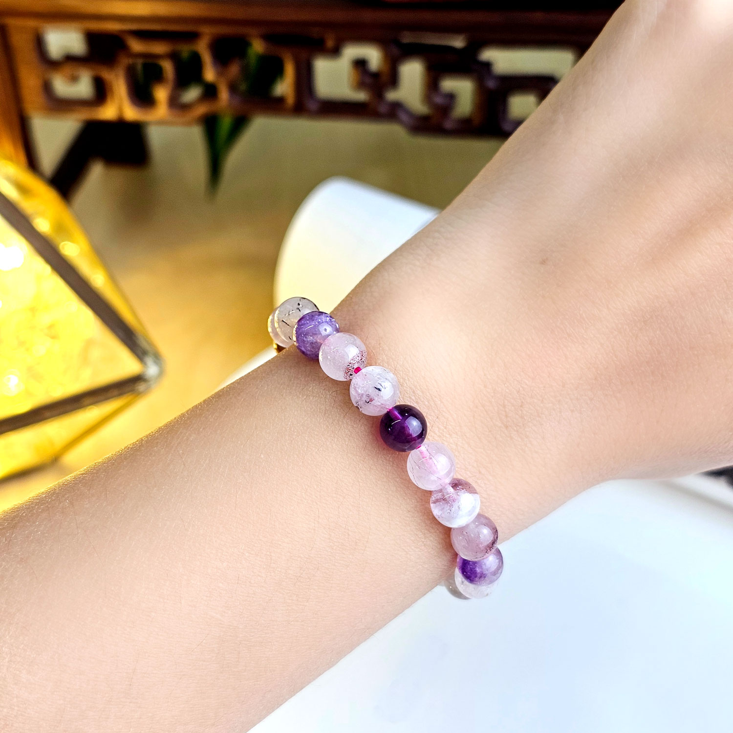 7 Apr - 7mm Super Seven Bracelet