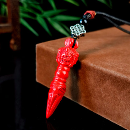 16 Jun - Cinnabar Vajra Charm