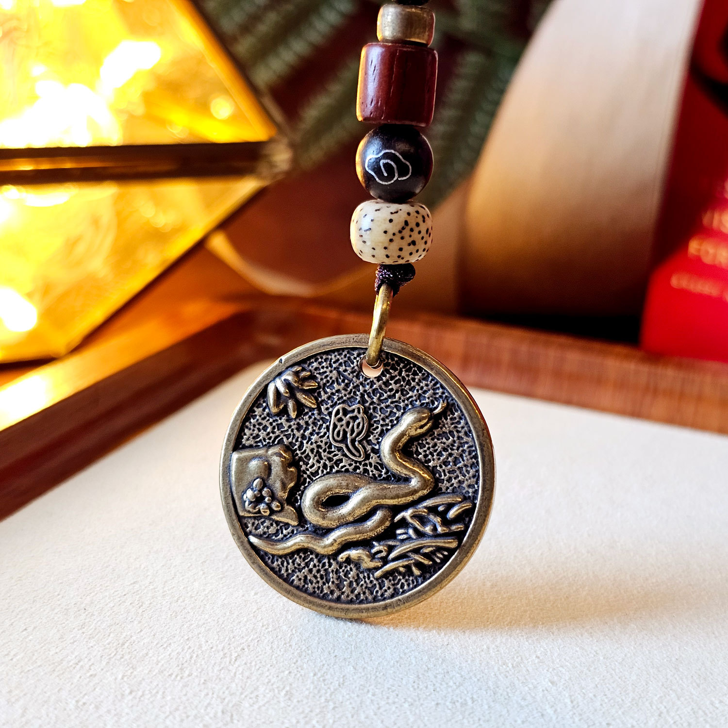 20 Jan - Zodiac Copper Keychain