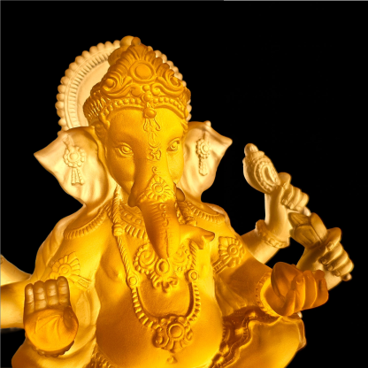 Yellow Liu Li Ganesha