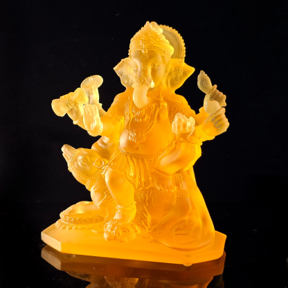 Yellow Liu Li Ganesha