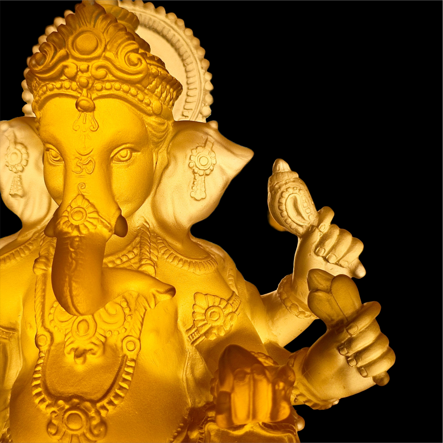 Yellow Liu Li Ganesha