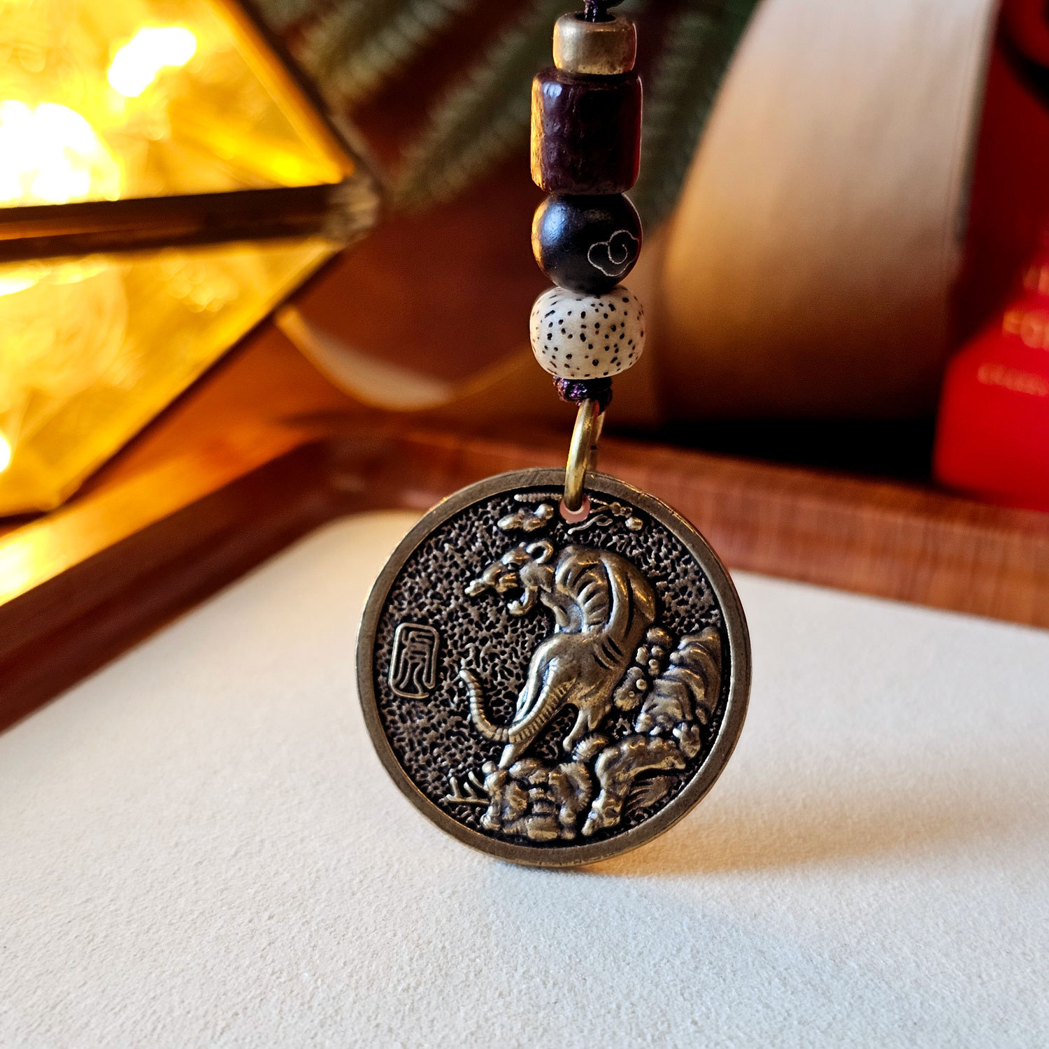 20 Jan - Zodiac Copper Keychain