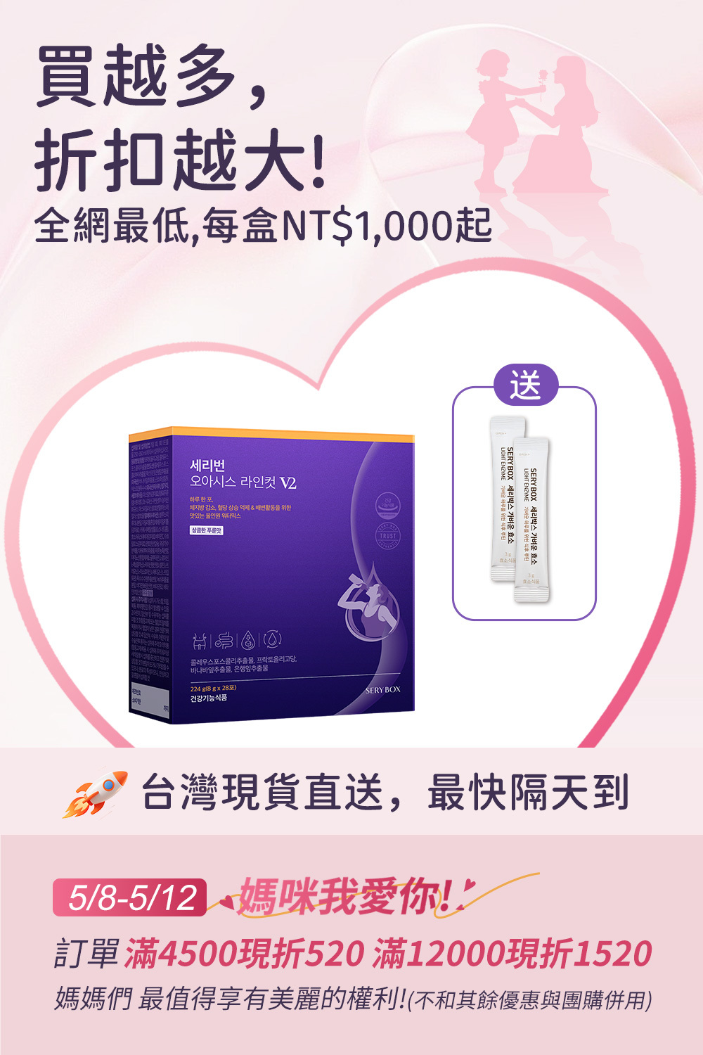 ⚡️快閃優惠⚡【促進腸內有益菌】SERYBURN 西梅小紫飲V2  |  減脂降糖清宿便+告別梨形  |  28包裝 | 台灣出貨