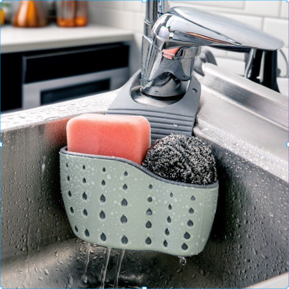 可調式按扣式水槽瀝水掛袋