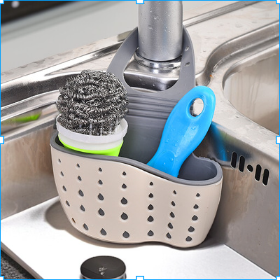 可調式按扣式水槽瀝水掛袋