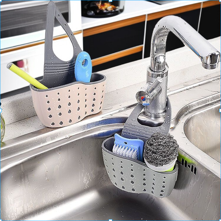 可調式按扣式水槽瀝水掛袋