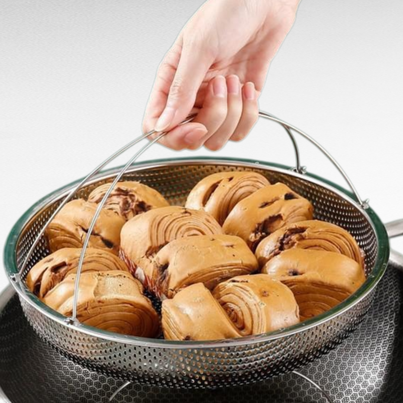 家用不鏽鋼蒸籠蒸盤