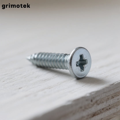 สกรูงานไม้ สกรูเกลียวปล่อย (200 ตัว)