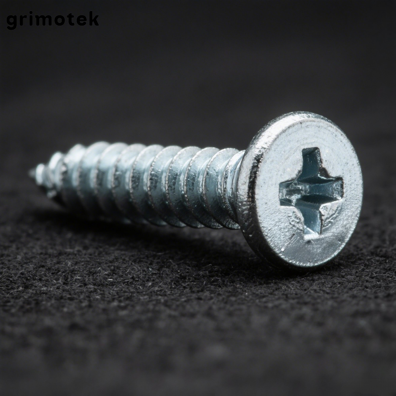 สกรูงานไม้ สกรูเกลียวปล่อย (200 ตัว)