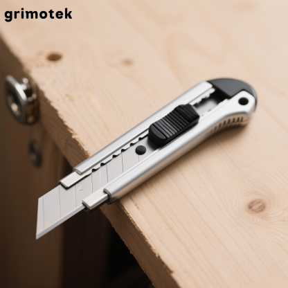 มีดอเนกประสงค์ใบมีดหนาสีดำที่เปิดกล่องแบบเอ็กซ์เพรส (10 ชิ้น)