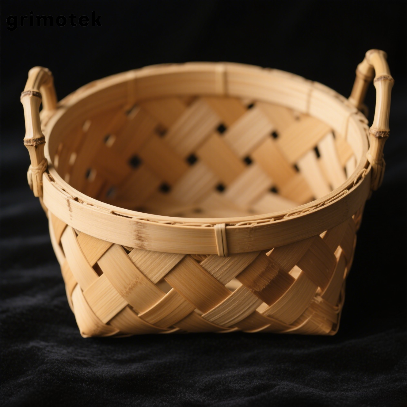 ตะกร้าไม้ไผ่สำหรับทำสวน