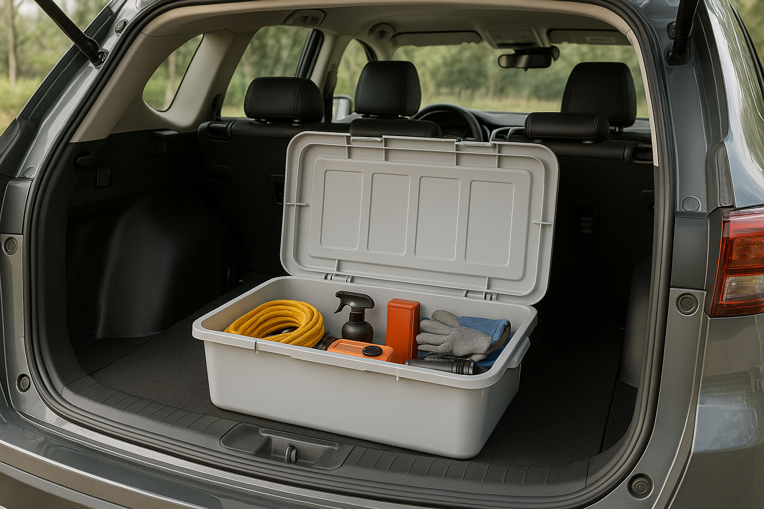 Car Storage Plastic Boxes