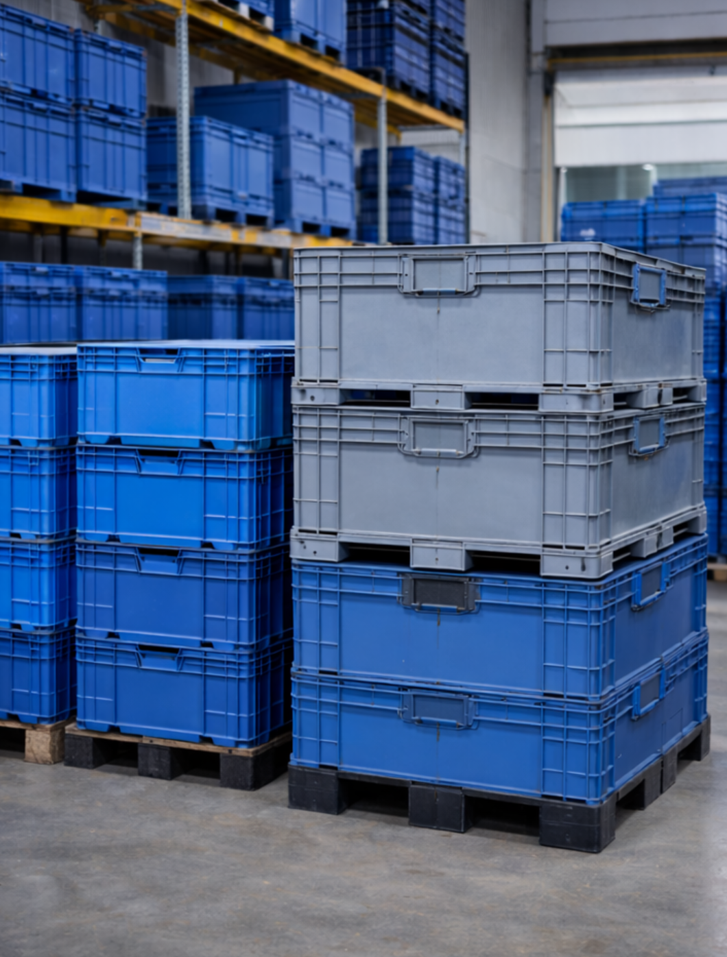 Used Plastic Containers