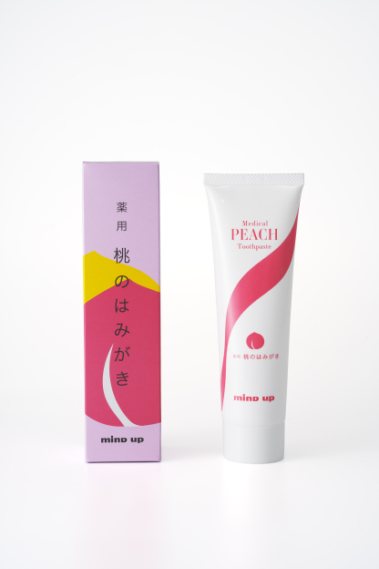 桃のはみがき