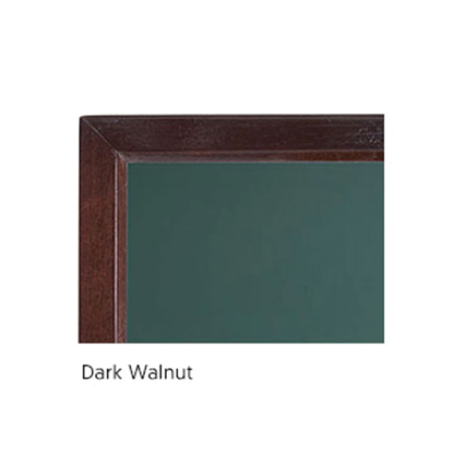 Non-Magnetic Black Chalk Board with Wooden Frame