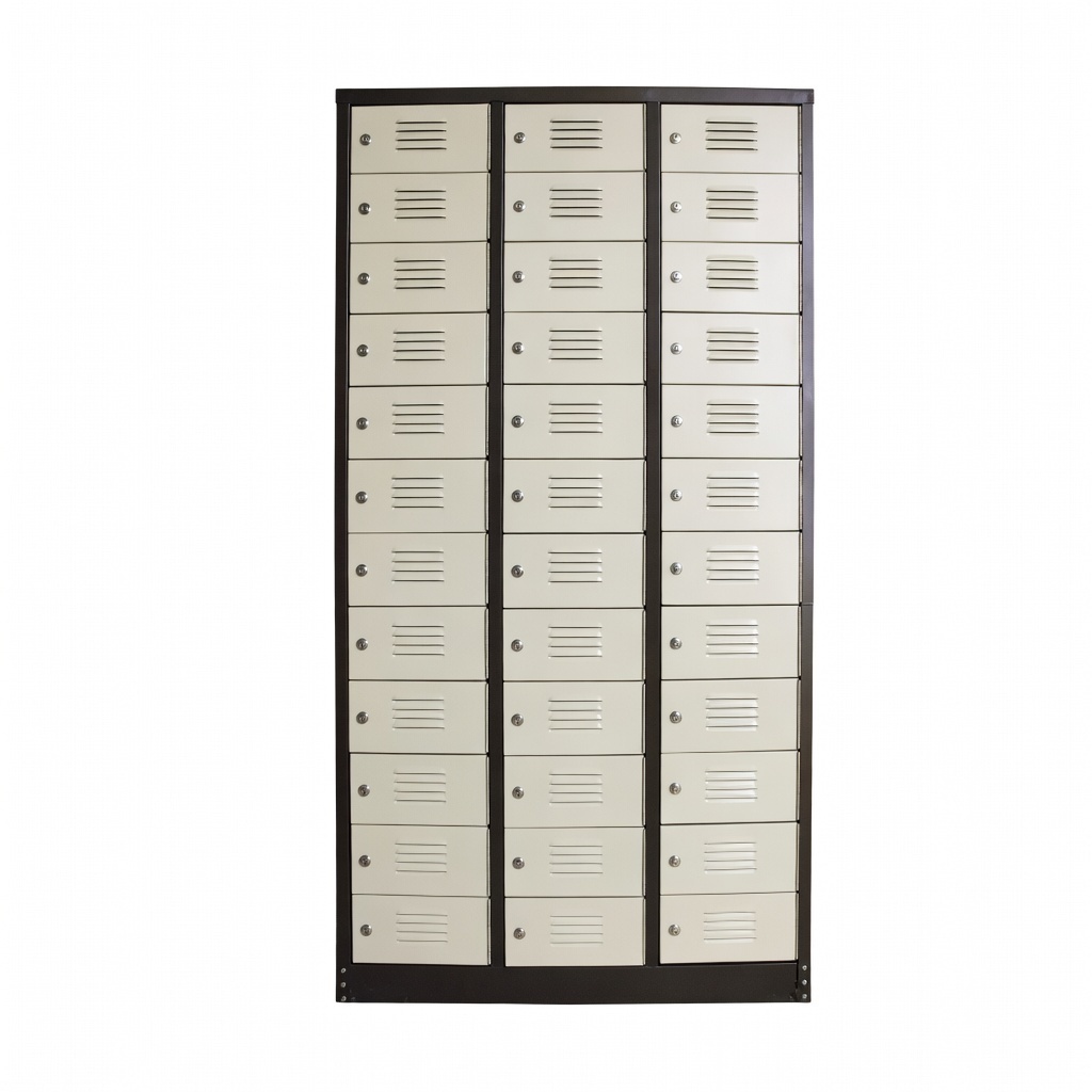 36 Compartment Steel Locker Cabinet