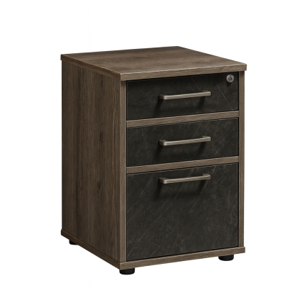 PIX9 Director Table with Side Cabinet